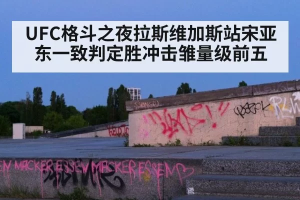 UFC格斗之夜拉斯维加斯站宋亚东一致判定胜冲击雏量级前五
